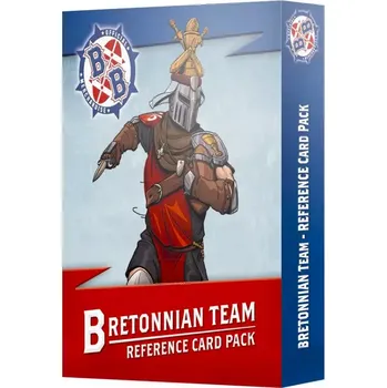 Příslušenství k deskovým hrám Blood Bowl - Bretonnian Team Card Pack (English; NM)
