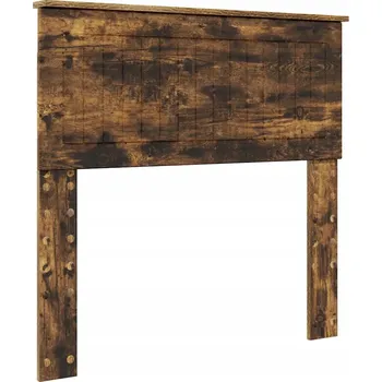 Čelo postele s čelo Kouřový dub 90 cm Kompozitní dřevo