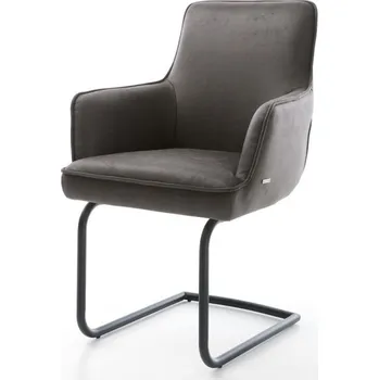 Jídelní židle Jídelní židle Heira-Flex s područkami konzolová podnož kulatá