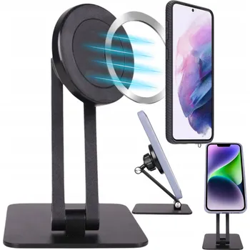 Magnetický držák telefonu stojan skládací na stůl