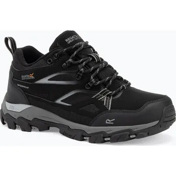 Pánská treková obuv Pánské trekové boty REGATTA Holcombe III Low black/granite