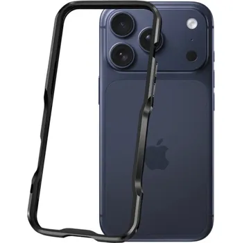 Telefonní příslušenství Luphie ochranný kovový rámeček pro iPhone 17 Pro Max - černý