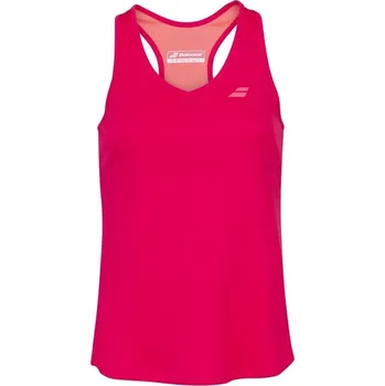 Dámské tílko Babolat PLAY TANK TOP WOMEN Red Rose Velikost: M