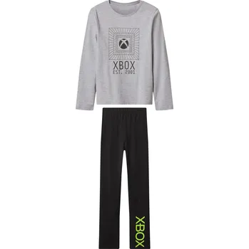 Chlapecké pyžamo Chlapecké pyžamo (šedá/černá, 158/164)