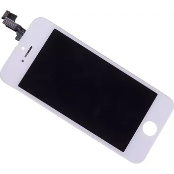 LCD + Dotyková vrstva iPhone 5S bílá tianma