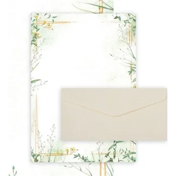 Obálka Galeria papieru Dopisní sada - 10 obálek DL Nature, světle béžové,