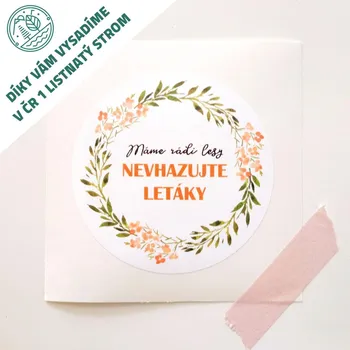 Železářství Odolná samolepka na poštovní schránku (3 ks)