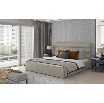 Postel Caramel 200x200 Dřevěný rám