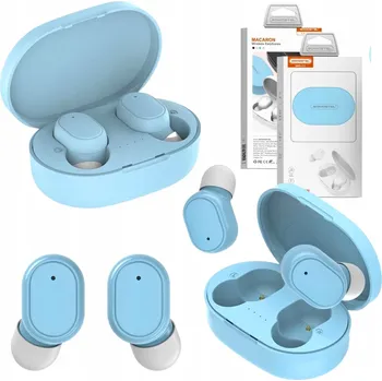 Sluchátka BLUETOOTH SLUCHÁTKA SOMOSTEL EARBUDS MODRÁ J13