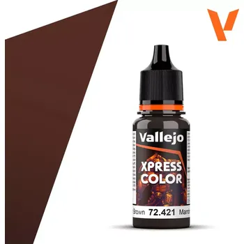 Příslušenství k deskovým hrám Vallejo Game Color Xpress: Copper Brown - 72.421 (English; NM)