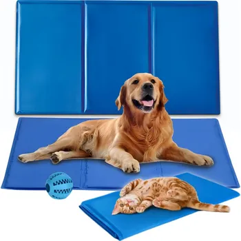 Pelíšek pro psa Zolta podložka pro psa modrá 120 cm x 70 cm
