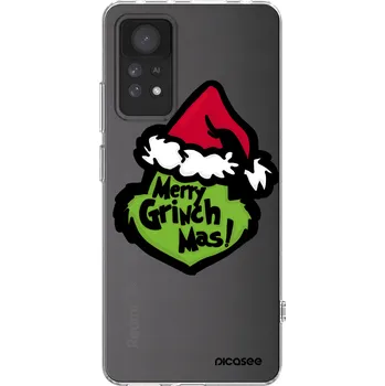 Pouzdro na mobilní telefon Picasee silikonový průhledný obal pro Xiaomi Redmi Note 11 Pro 5G - Grinch 2