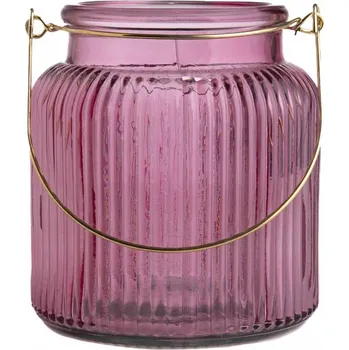 Obraz Lucerna FIG růžová 10 x 11 cm HOMLA