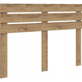 Čelo postele s čelo Artisanový dub 140 cm Kompozitní dřevo