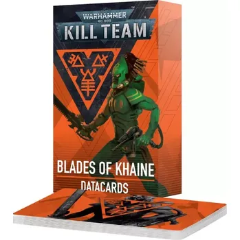 Příslušenství k deskovým hrám Warhammer 40k Kill Team - Datacards: Blades of Khaine (English; NM)
