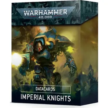 Příslušenství k deskovým hrám Warhammer 40k - Datacards: Imperial Knights (English; NM)