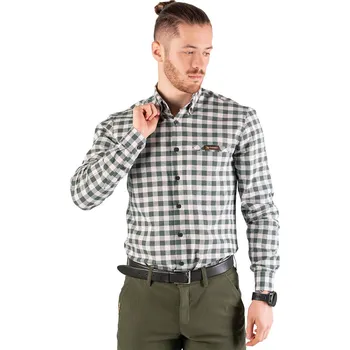 Pánská košile TAGART Pánská lovecká košile Tagart Montana je vzdušná a prodyšná L ZELENÁ