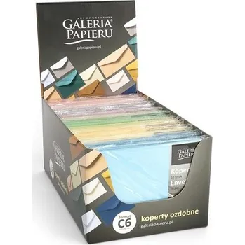 Kancelář Galeria papieru Ozdobné obálky - C6, mix, hladké a pastelové barvy