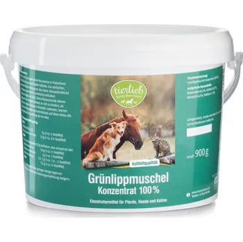 Kloubní výživa pro psa a kočku tierlieb 100% koncentrát slávky zelenoústé 900 g