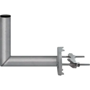 Anténní držák Anténní držák 25cm na stožár s třmenem, trubka 42/2mm, výška 16cm žár.