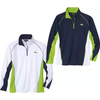 Atlas For Men Sada 2 sportovních podvlékacích mikin se zipovým zapínáním u krku, Modrá, Velikost 5XL N9144