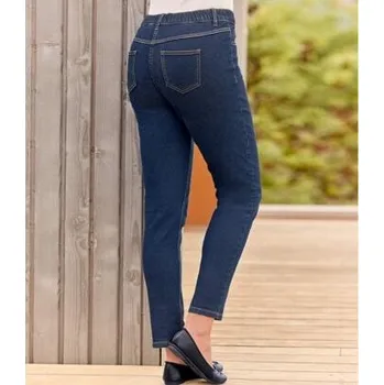 Dámské legíny Atlas For Men Slušivé džegíny , Modrá, Velikost 36 ZT206