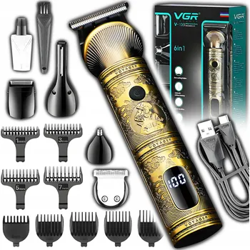 Strojek na vlasy Stříhací strojek na vlasy VGR 106 žluto-zlatý