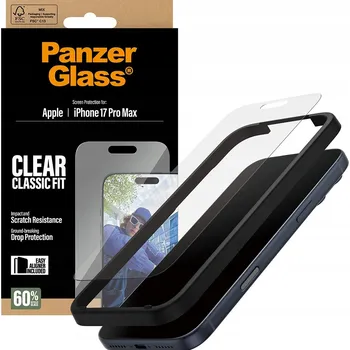 Tvrzené sklo PanzerGlass pro Apple iPhone 17 Pro Max 1 ks