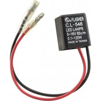 Osvětlení pro motocykl HS MOTO - Německo Digitální relé blinkrů universální