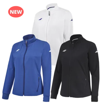 Dámská mikina Dámská mikina Babolat PLAY JACKET W 2024 Barva: Modrá, Velikost: XL
