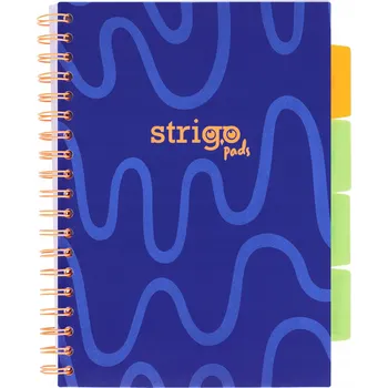 Sešit Sešit linkovaný B5 Strigo 100 listů