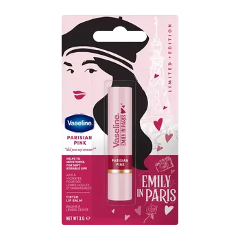 Péče o rty Vaseline Emily In Paris tónovací balzám 3 g Parisian Pink