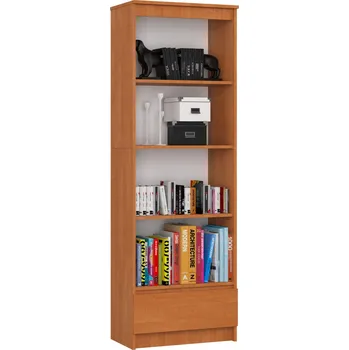 Knihovna Regál Ślak Furniture 60 cm x 180 cm x 35 cm olše