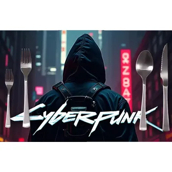 prostírání Sablio Prostírání Cyberpunk 2077 Pohled do města: 40x30cm