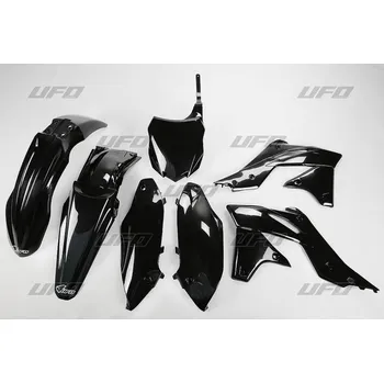 UFO kompletní sada plastů KAWASAKI KXF 250 13 barva černá (KA219E001) (UFO kompletní sada plastů KAWASAKI KXF 250 13 barva černá (KA219E001))