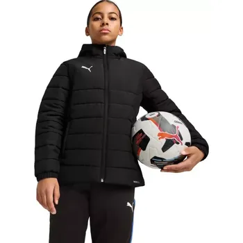 Dívčí tričko Puma Team Additions Dětská vyteplená bunda s kapucí Black 659738 03 152CM