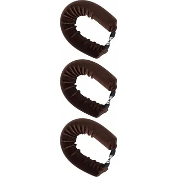 Natáčka na vlasy NATÁČKY NA VLASY BEZ TEPLA 3X SATÉNOVÉ VLNY NA NOC PRO JEMNÉ LOKNY HNĚDÉ