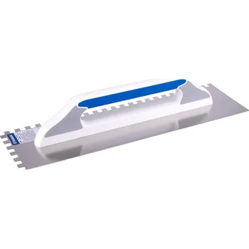 Zdenické nářadí FESTA HLADÍTKO NEREZ Varianta: Hladítko nerezové 130x480mm zub 10x10, dvousl. rukojeť G-21 0254