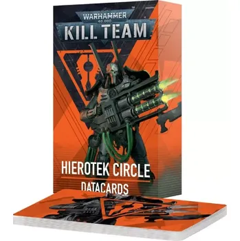 Příslušenství k deskovým hrám Warhammer 40k Kill Team - Datacards: Hierotek Circle (English; NM)