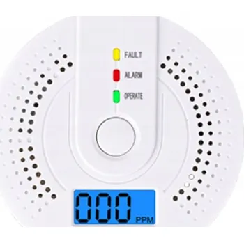 Bezpečnostní detektor Detektor plynu s LCD displejem