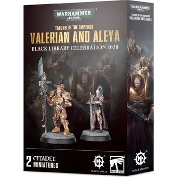 Příslušenství k deskovým hrám Warhammer 40k - Talons of the Emperor: Valerian and Aleya (English; NM)