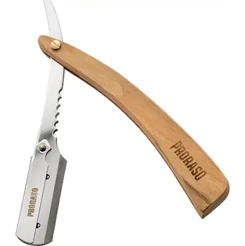 Břitva na holení Proraso Shavetta Safety Razor Wood - Shavetta na holení s dřevěnou rukojetí