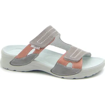 Dámská obuv MEDISTYLE zdravotní dámská pantofel NINA Barva: Lila-růžová, Velikost EU: 39