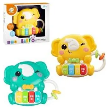 Hudební nástroj pro děti Pianinko słonik MIX