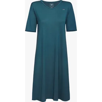 Dámská noční košile DÁMSKÁ NOČNÍ KOŠILE - OCEAN: Zelená Smaragdová M