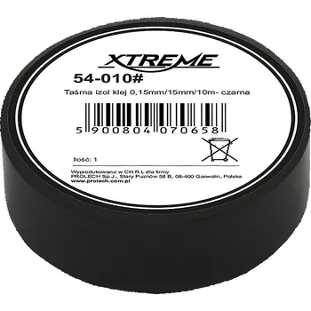 Izolační páska XTREME Izolační páska 0,15mm/15mm/10m- černá 54-010#
