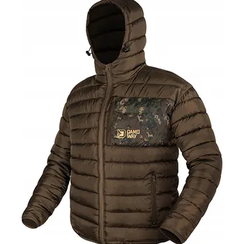 Moto bunda Bunda Delphin CamoWAY vel. S hnědá