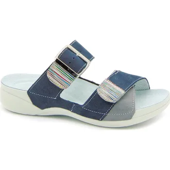 Dámská obuv Medistyle Dámská zdravotní pantofel Fatima Barva: Modrá, Velikost EU: 42