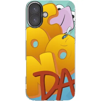 Pouzdro na mobilní telefon Picasee silikonový průhledný obal pro Apple iPhone 16 Plus - Obří COONDA