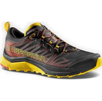 Pánská sportovní obuv pánské běžecké boty nepromokavé LA SPORTIVA Jackal II GTX Black/Yellow - 42,5